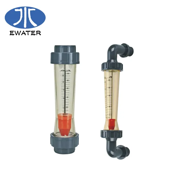 LZS Series Rotameter Pipe Plastic Tube Float Flow Meter