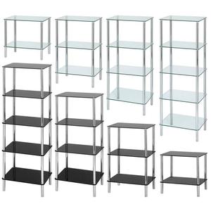 식당 용 유리 코너 선반/크롬 유리 선반 유닛 유리 욕실 코너 선반 - Product Image 5