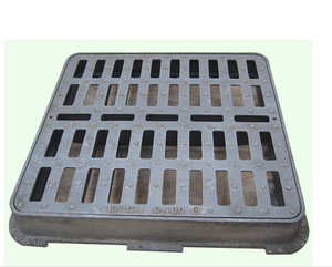 Grille de drainage en fonte ductile EN124, support de drainage en fonte ductile, couvercle de regard de drainage en fonte ductile - Product Image 1