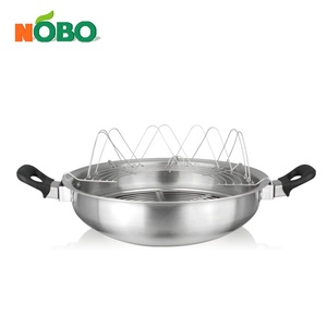 Sartén para Paella <span class=keywords><strong>de</strong></span> Acero Inoxidable 304, Precio <span class=keywords><strong>de</strong></span> Fábrica, para <span class=keywords><strong>Cocina</strong></span> China, Vaporera, <span class=keywords><strong>Wok</strong></span> para Saltear - Product Image 2