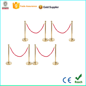 Chất Lượng Cao Thép Không Gỉ Bài Kiểm Soát Đám Đông Dây <span class=keywords><strong>Stanchions</strong></span> - Product Image 5