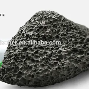 aquarium natural Decorative Volcanic Rock good price for sale , black larva stone