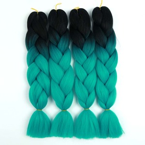 Jumbo intrecciare i capelli capelli sintetici intrecciato trecce di capelli sintetici di estensione dei capelli commercio all'ingrosso - Product Image 3