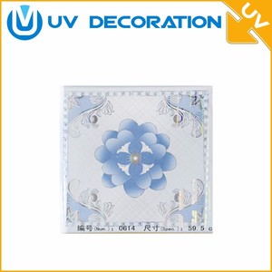 2x2 carreaux de <span class=keywords><strong>plafond</strong></span> en PVC DE forme carrée de <span class=keywords><strong>plafond</strong></span> 60x60 panneaux muraux en plastique - Product Image 4