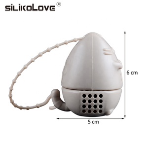 Infusore per Tè a Forma di Gatto in Silicone Atossico, Accessorio per Teiera e Sacchetti di Tè - Product Image 6