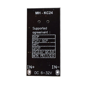 MH-KC24 Convertitore DC-DC Buck USB Modulo di Ricarica Step Down 6-32V 9V <span class=keywords><strong>12V</strong></span> 24V a Circuito di Ricarica Rapida <span class=keywords><strong>5V</strong></span> - Product Image 2