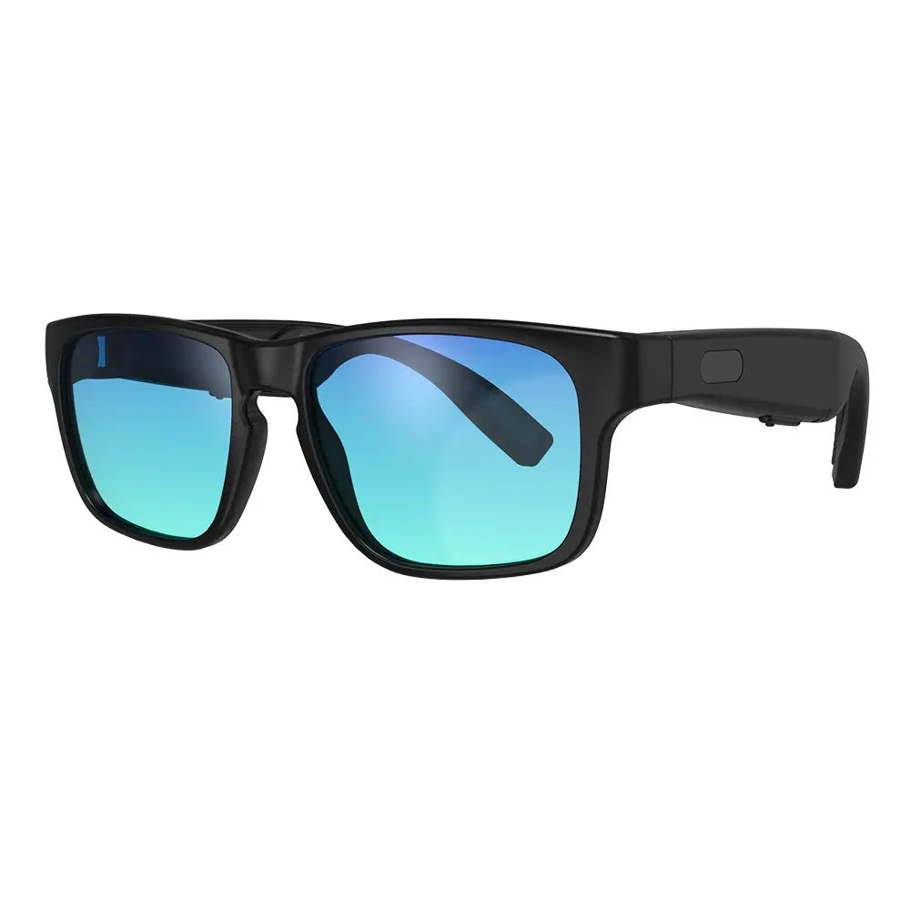 Óculos de sol smart bt5.0, óculos de sol condução óssea
