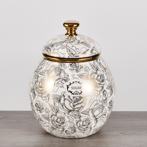 Thiết kế lạ mắt phong cách sang trọng tùy chỉnh Decal nhà hàng hóa gốm độc đáo thực phẩm lưu trữ <span class=keywords><strong>container</strong></span> - Product Image 4