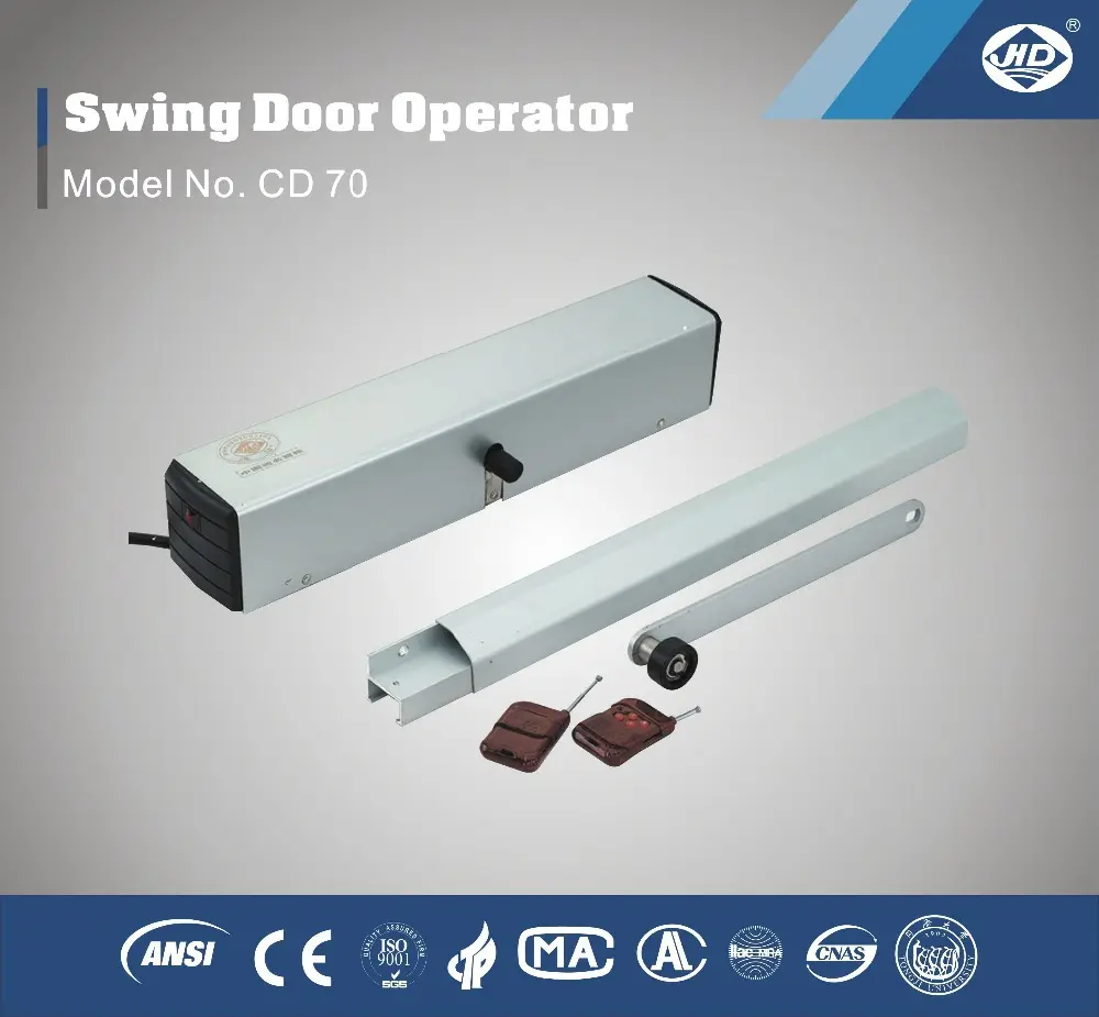 CD-70 otomatik salıncak kapı açacağı otomatik kayar kapı closer elektrikli salıncak kapı operatörü