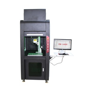 De alta calidad de gran tamaño de la cerrada de metal máquina de marcado láser de fibra con rotary dispositivo - Product Image 2