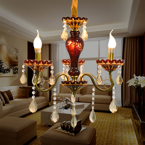 Más competitivo elegante <span class=keywords><strong>moderno</strong></span> pendientes candelabro de cristal led iluminación interior - Product Image 6