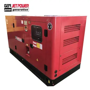 10KVA เครื่องกำเนิดไฟฟ้าปิดเสียงชนิดโรบินสีฟ้าขนาดเล็กเครื่องกำเนิดไฟฟ้าดีเซล