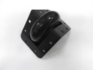 3 "Kanten montage BLACK Rolling Case Wheel Corner Rollen - Product Image 5
