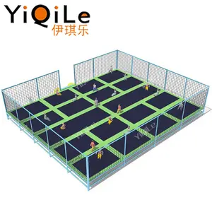 Beste Koop Kids Springen Speelgoed Vierkante Trampoline & Stunt Trampoline