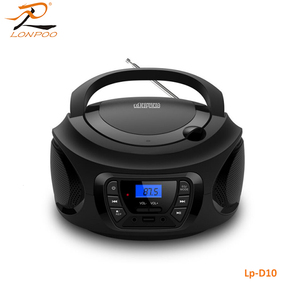 2019 prix usine portable hifi audio système CD <span class=keywords><strong>boombox</strong></span> avec télécommande et <span class=keywords><strong>batterie</strong></span> inclus - Product Image 1