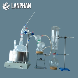 Laboratorio borrado película Camino corto de la destilación fraccionaria de aceite esencial precio - Product Image 4