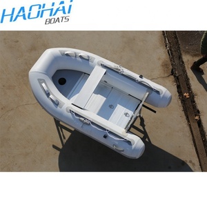 8.2ft मिनी मछली पकड़ने कश्ती 2.5m Inflatable Pontoons रोइंग नाव चीन 0.9mm पीवीसी सागर पानी अवकाश वैकल्पिक 3 + 1 - Product Image 3