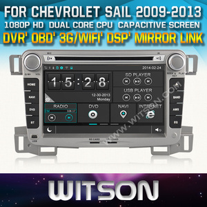 <span class=keywords><strong>WITSON</strong></span> DIGITAL HD para CHEVROLET SAIL CONTROL de volante frente DVR pantalla capacitiva de la cámara - Product Image 2