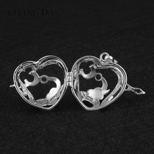 Cage cristal <span class=keywords><strong>Bola</strong></span> Ball Musical <span class=keywords><strong>Bola</strong></span> nouveau carillons <span class=keywords><strong>de</strong></span> <span class=keywords><strong>grossesse</strong></span> harmonie <span class=keywords><strong>Bola</strong></span> collier pour ange bébé Angle appelants - Product Image 4