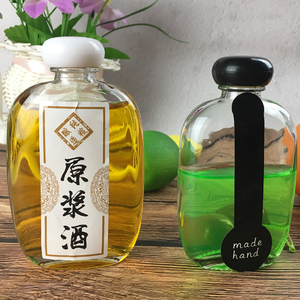 100ml250ml mini bouchon à vis de vide bouteilles en verre d'<span class=keywords><strong>alcool</strong></span> - Product Image 3