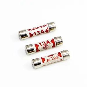 6*25mm fusibles mm TDC180 1A 2A 3A 5A 10A 13A BS1362