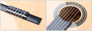 China precio de fábrica barato <span class=keywords><strong>3</strong></span>/<span class=keywords><strong>4</strong></span> tamaño spruce nylon clásico <span class=keywords><strong>guitarra</strong></span> 36 " - Product Image 4