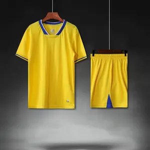 Camisa de futebol infantil laranja, uniforme de futebol