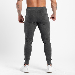 Pantalons de <span class=keywords><strong>jogging</strong></span> gris vierges personnalisés pour hommes - Product Image 2