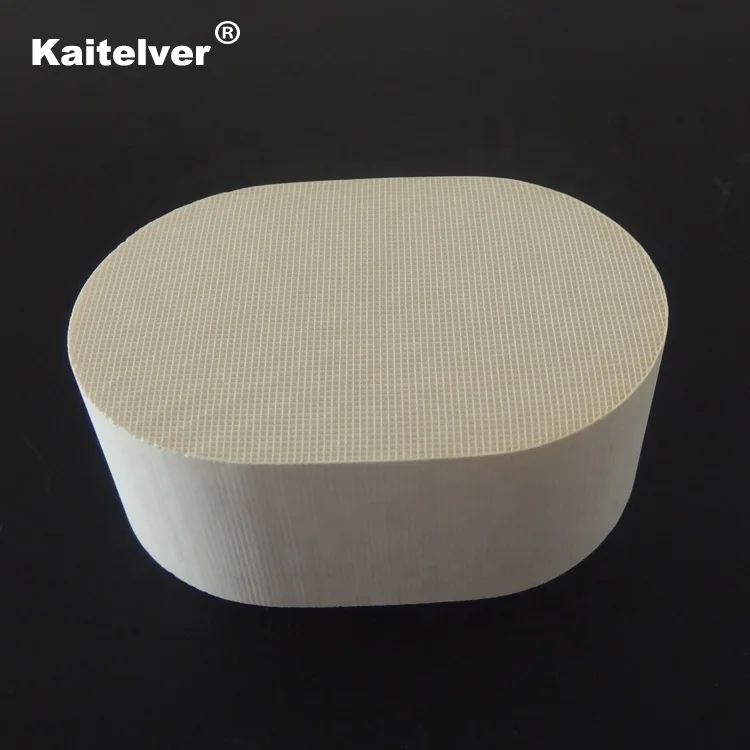 三元触媒コンバーターセラミックハニカムモノリス触媒サポート