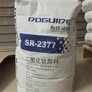 Dióxido <span class=keywords><strong>Rutilo</strong></span> SR2377 Precio barato Doguide <span class=keywords><strong>Tio2</strong></span> Polvo blanco de titanio Revestimiento de pintura de grado industrial Pigmento blanco 99% 13463-67-7 - Product Image 2
