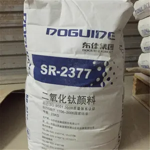 Dioxyde Rutile SR2377 pas cher prix Doguide Tio2 titane poudre blanche revêtement de peinture de qualité industrielle Pigment blanc 99% 13463