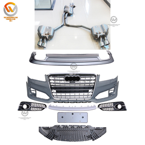 Ligne d'échappement avant pour <span class=keywords><strong>Audi</strong></span> A8/W12, Kit complet pour pare-chocs avant, <span class=keywords><strong>RS8</strong></span>, 2015 — 2017 - Product Image 1