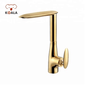 Nizza risparmio idrico Venus Stilografica D'oro Della Novità Caravan Wc Solido Cromato placcato Oro Bagno Rubinetto - Product Image 2