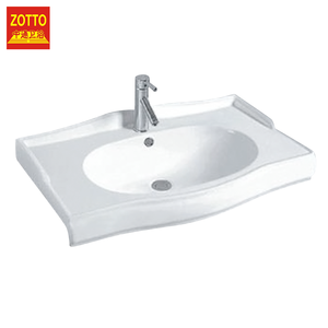 Popular de alta calidad solo agujero sobre Mostrador de cerámica del Gabinete de lavabos <span class=keywords><strong>baño</strong></span> <span class=keywords><strong>lavabo</strong></span> - Product Image 1
