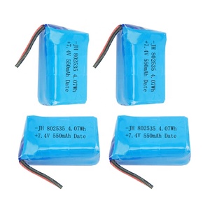 Batería de Polímero de Litio-ion Personalizada OEM/ODM, 7.4V 2S 802535 550mah, Batería Recargable Lipo Lifepo4 para Electrónica de Consumo - Product Image 4