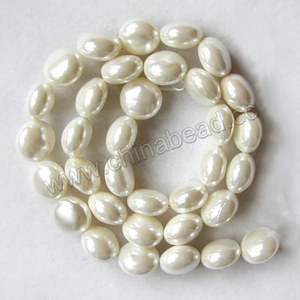 ราคาถูกราคามืออาชีพลูกปัด,ไข่มุก,ไข่มุกลูกปัดมุกสีขาว - Product Image 1