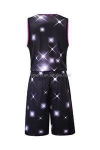 New trend black color cheap Sportwar Sky Jersey basketball Jersey - Product Image 3