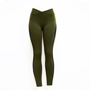 <span class=keywords><strong>Leggings</strong></span> da Yoga in Nylon Spandex Sexy per allenamento Fitness rosso - Product Image 5