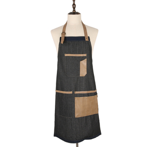 Vente en gros <span class=keywords><strong>de</strong></span> toile en coton avec logo imprimé personnalisé <span class=keywords><strong>Salon</strong></span> <span class=keywords><strong>de</strong></span> manucure <span class=keywords><strong>Barbe</strong></span> Poches <span class=keywords><strong>de</strong></span> cuisine Arpons - Product Image 3