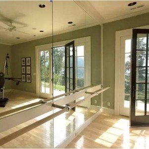 CAT II tejido de PVC película de <span class=keywords><strong>espejo</strong></span> de pared para gimnasio en tamaño de encargo - Product Image 1