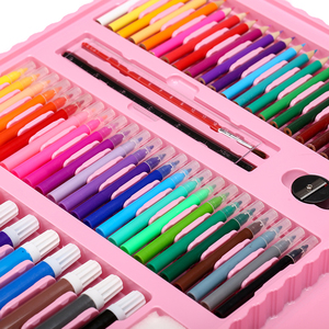176 pcs rosa arcobaleno cancelleria art set regalo per i bambini - Product Image 5