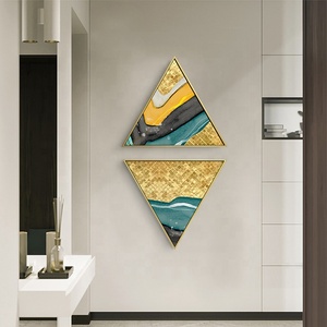 Triángulo 3d foto marco decorativo decoración de la pared de Casa 3d arte abstracto moderno pintura - Product Image 2