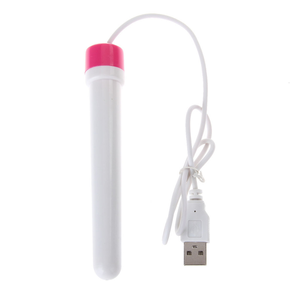 USB Heating Rod for Men Masturbators - Pocket Pussy Warmer
