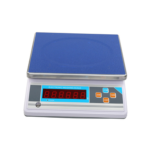 Pantalla de LED rojo de acero inoxidable pan Función de tara de peso de <span class=keywords><strong>la</strong></span> célula de carga usos de balanza digital - Product Image 1