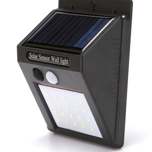20 LED ワイヤレスソーラーLED街路灯モーションセンサーウォールライトガーデンソーラーLEDランプ - Product Image 2