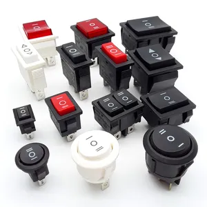 Multiple momentary rocker switch on off on soken miniature rocker switch