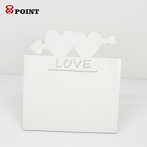Marco de Fotos de Boda Estilo Romántico con Forma de Corazón Doble, Nueva Decoración de Boda - Product Image 2