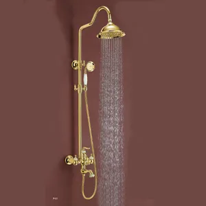 Starlight technologie robinet de douche ensemble, unique levier ensemble de douche, robinet de douche set de montage mural