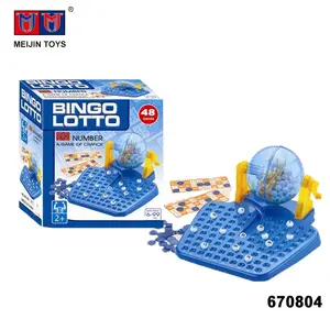 90 number 48 cards intelligent toys plastic machine bingo game set