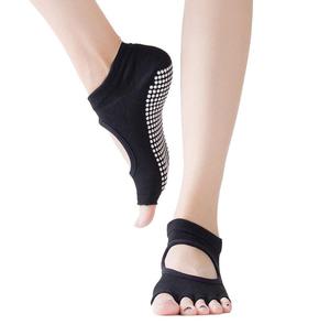 Toeless/medio <span class=keywords><strong>dedo</strong></span> agarre antideslizante calcetines de corte bajo para Yoga/ejercicios aeróbicos <span class=keywords><strong>en</strong></span> <span class=keywords><strong>el</strong></span> agua/Aqua gimnasio - Product Image 2